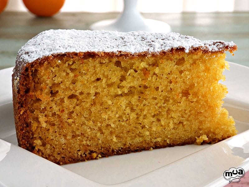 Bizcocho de naranja y yogurt