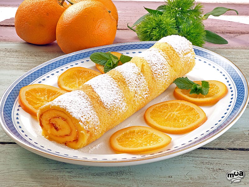 Brazo de naranja o Torta de laranja