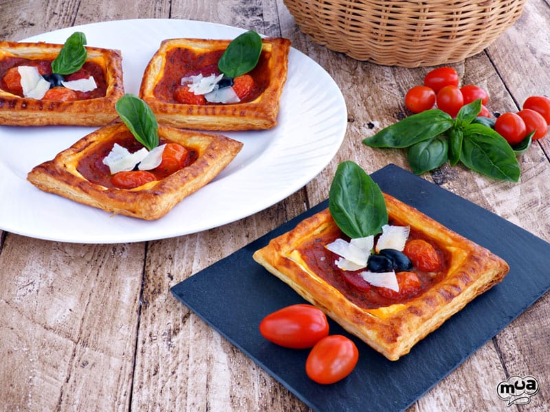 Hojaldres mediterráneos