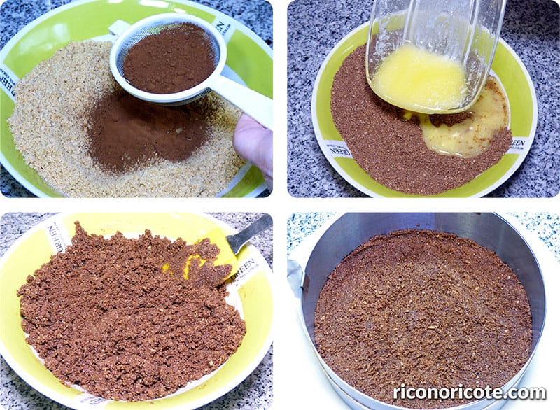 Tarta mousse doble chocolate